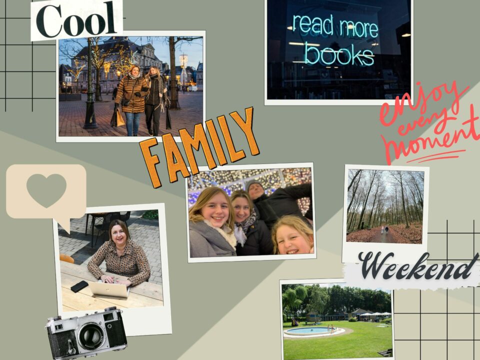 Collage scrapbook family